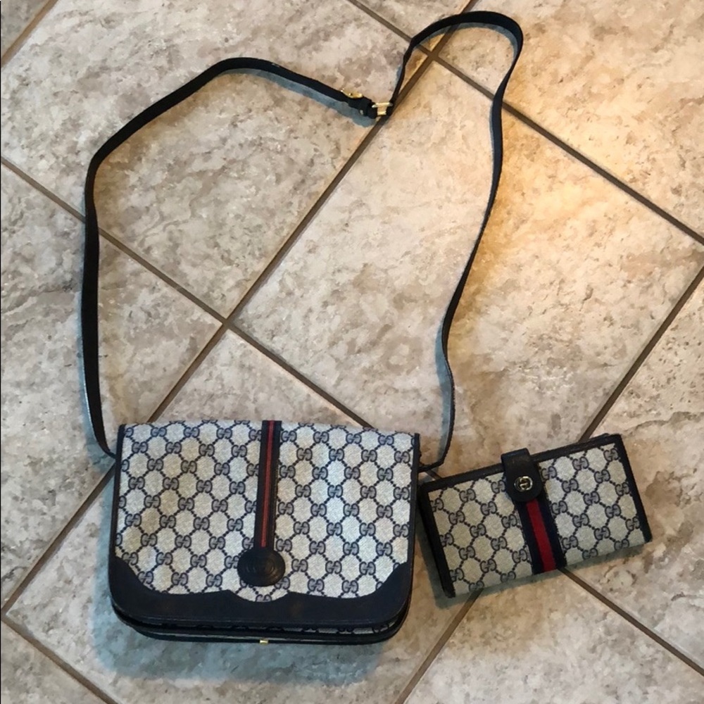 Gucci Crossbody and Matching Wallet